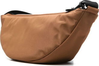 【即納OK】THE ROW Caiden シェル メッセンジャーバッグ The Row Caiden Messenger Bag | Brown | FARFETCH JO