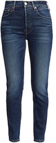 Thumbnail for your product : RE/DONE Comfort-Stretch High-Rise Ankle Skinny Jeans