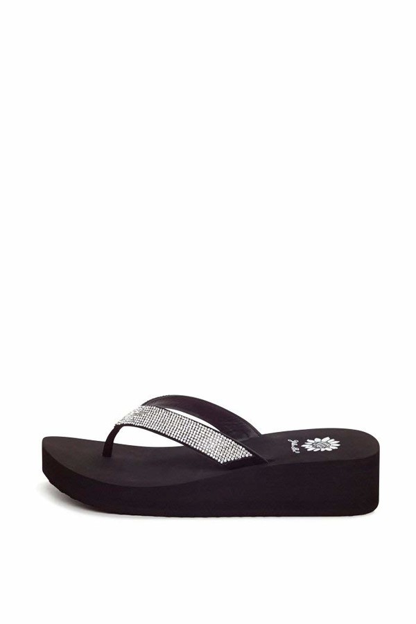 yellow box belmac wedge flip flop