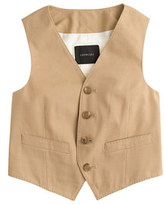 Thumbnail for your product : J.Crew Boys' Ludlow suit vest in Italian chino