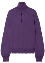 Thumbnail for your product : Tom Ford Cutout Cashmere And Silk-blend Turtleneck Sweater