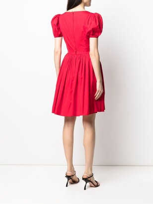 Dolce & Gabbana Puff-Sleeve Cotton Dress