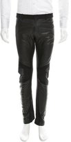 Thumbnail for your product : Skingraft Leather-Trimmed Renegade Pants