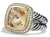 Thumbnail for your product : David Yurman Albion Ring with Diamonds and Gold