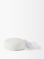 Thumbnail for your product : Maison Michel Jackie Tulle-trimmed Wool-felt Pillbox Hat - White