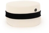 Thumbnail for your product : Maison Michel Abby Bow-Detailed Sailor Cap