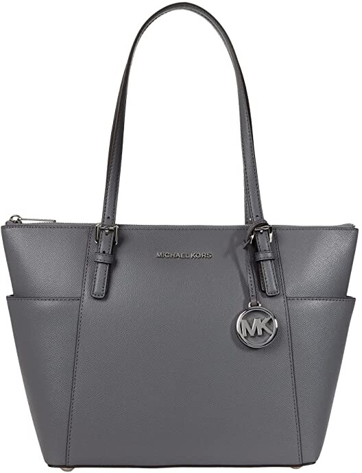 grey mk purse