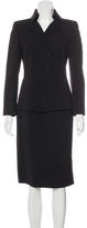 Thumbnail for your product : Akris Wool Knit Skirt Suit.