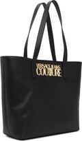 Thumbnail for your product : Versace Jeans Couture Black Logo Lock Tote