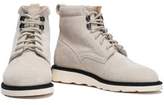 Thumbnail for your product : Helmut Lang Lace-Up Suede Ankle Boots