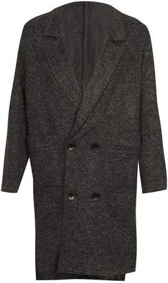 boohoo Big And Tall Textured Smart Lined Overcoat