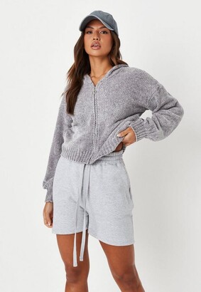 petite zip hoodie