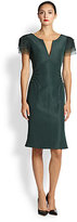 Thumbnail for your product : Zac Posen Silk Faille Shattered Glass Dress