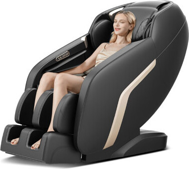 Inbox Zero Massage Chair Zero Gravity Shiatsu Massage Chairs Full Body And Recliner SL-Track Massage Chair With Bluetooth SpeakerAnionThai StretchUSB Charing