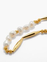 Thumbnail for your product : Tohum Pearl & 24kt Gold-plated Necklace - Pearl
