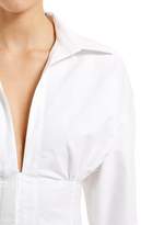Thumbnail for your product : Jacquemus Oxford Paula Cotton Corset Shirt