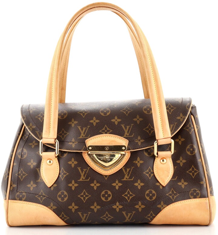 Louis Vuitton Monogram Beverly GM - Brown Handle Bags, Handbags - LOU655852