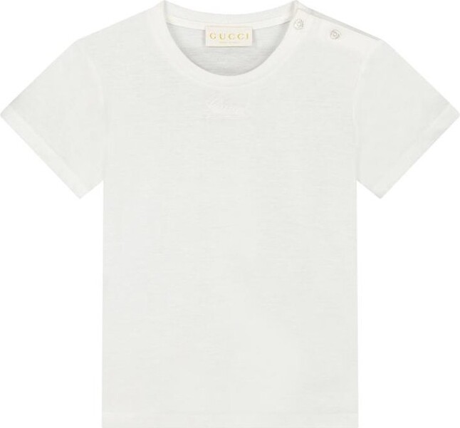 Gucci Children Baby Embroidered T-Shirt