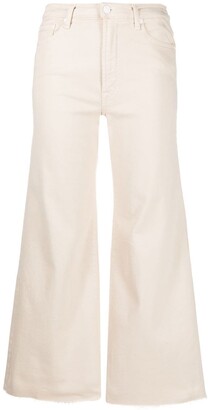 7 For All Mankind The Cropped wide-leg jeans