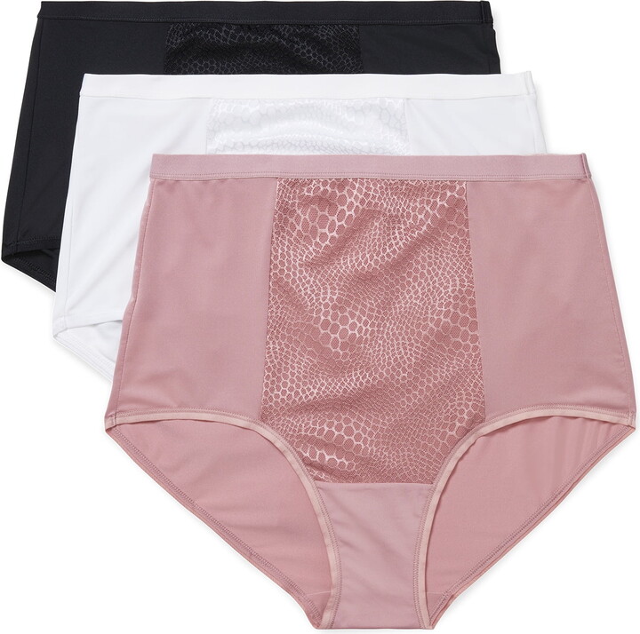 Warners Blissful Benefits Tummy Smoother Breif 3Pk