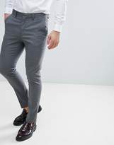 Thumbnail for your product : New Look Skinny Fit Smart Pants In Grey