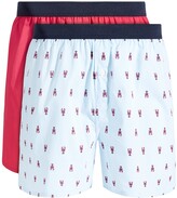 Thumbnail for your product : Club Room Men's 2-Pk. Lobster & Solid Boxer Shorts, Created for Macy's
