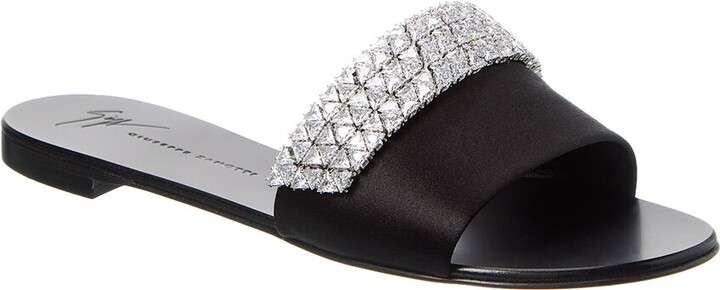 Giuseppe Zanotti Roll Satin Sandal