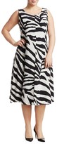 Thumbnail for your product : Marina Rinaldi, Plus Size Docenza Convertible Silk Midi Dress
