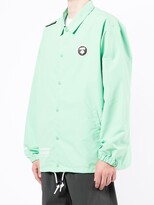 Thumbnail for your product : AAPE BY *A BATHING APE® Logo-Patch Shirt Jacket