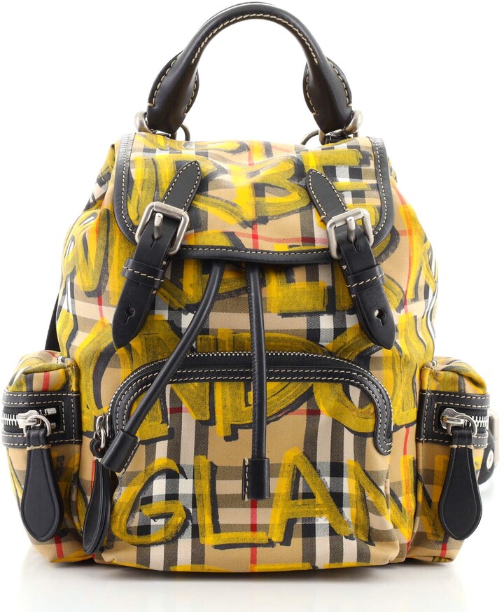 burberry graffiti backpack