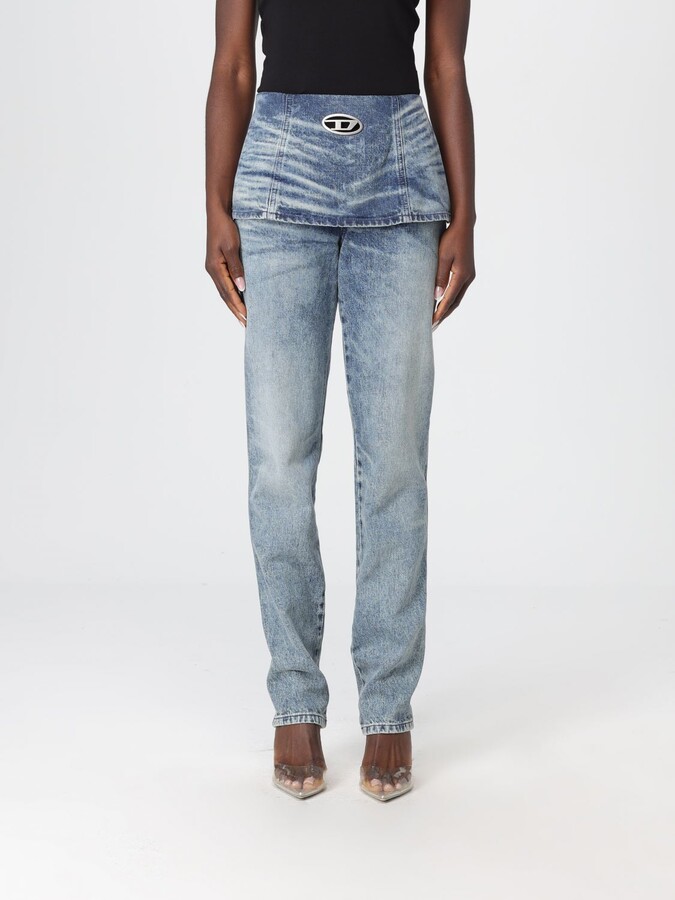 Diesel Jeans Woman color White