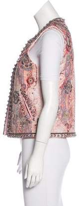 Isabel Marant Embroidered Studded Vest