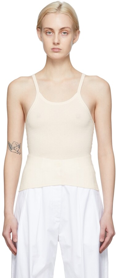Ivory Tank | Shop the world's largest collection of fashion 
