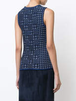 Thumbnail for your product : Oscar de la Renta knitted tank top