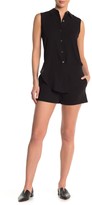 Thumbnail for your product : Theory Ranay Sleeveless Short Romper