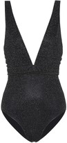 Thumbnail for your product : Oseree Lumiere Deep-V swimsuit