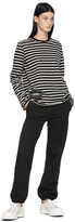 Thumbnail for your product : Marc Jacobs Black & White 'The Striped T-Shirt' Long Sleeve T-Shirt