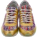 Thumbnail for your product : Chanel Iridescent Tweed Sneakers