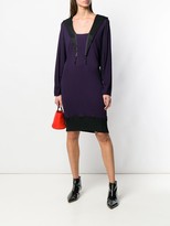 Thumbnail for your product : Jean Paul Gaultier Pre-Owned Zipped Collar Sweater Dress