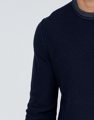 BOSS ORANGE by Hugo Boss Almindo Crew Sweater Tonal Trim