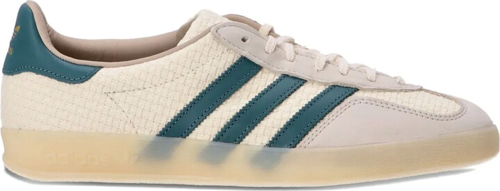 adidas Gazelle three-stripe textured sneakers