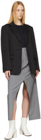 Thumbnail for your product : MM6 MAISON MARGIELA Black Wool Twill Blazer