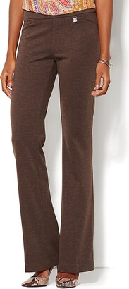 New York and Company Tall Bootcut Pant - Signature Fit - Knit - 7th Avenue