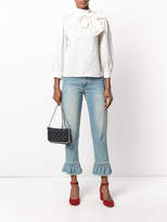 Thumbnail for your product : Alice + Olivia bow neck blouse