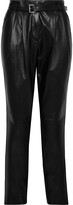 Thumbnail for your product : Belstaff Emely 2.0 Belted Leather Tapered Pants