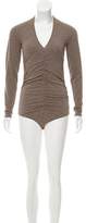 Thumbnail for your product : Wolford Printed Long Sleeve Bodysuit