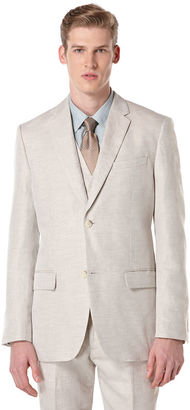 Perry Ellis Big and Tall Linen Cotton Suit