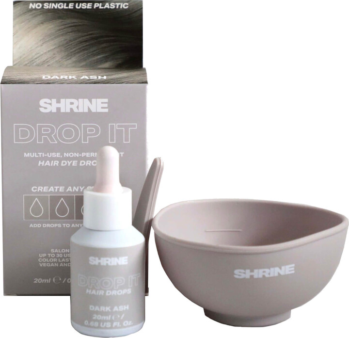 Shrine Drop It - Pink Hair Dye Drops - Semi-Permanent Hair Color - 30 Uses per Bottle - Vegan & Cruelty Free - 0.68fl oz