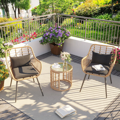 Bay Isle Home Giblin Seating Group with Cushions