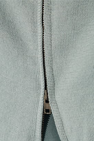Thumbnail for your product : Tibi Maison Margiela Silk chiffon-paneled cotton sweater